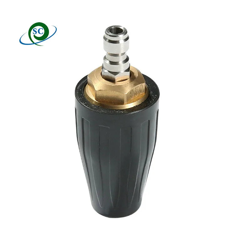 1/4" Quick Plug / G1/4"- Female T 200 bar High Pressure Rotary Car Washing Gun Nozzle