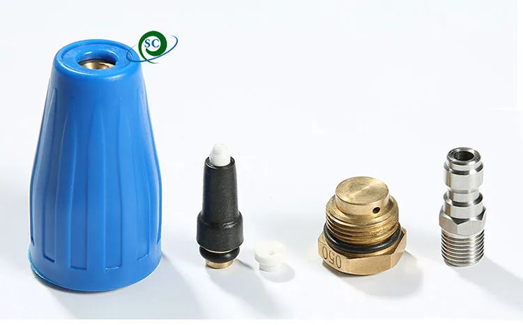1/4" Quick Plug / G1/4"- Female T 200 bar High Pressure Rotary Car Washing Gun Nozzle