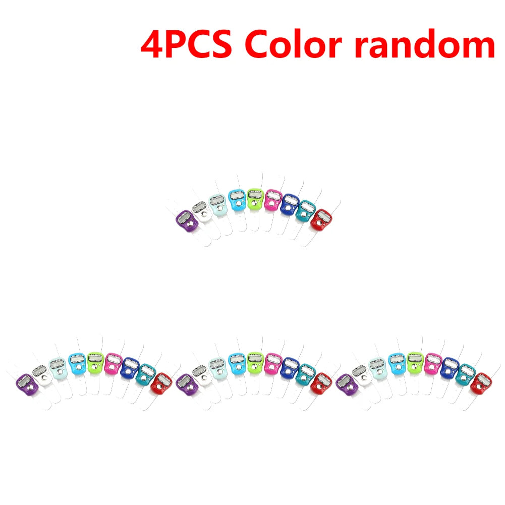 0-99999 Finger Counter Ring 5 Digital LED Electronic Handheld Tally Counter Clicker Counter with Islamic Tasbih Bead 1-10PCS