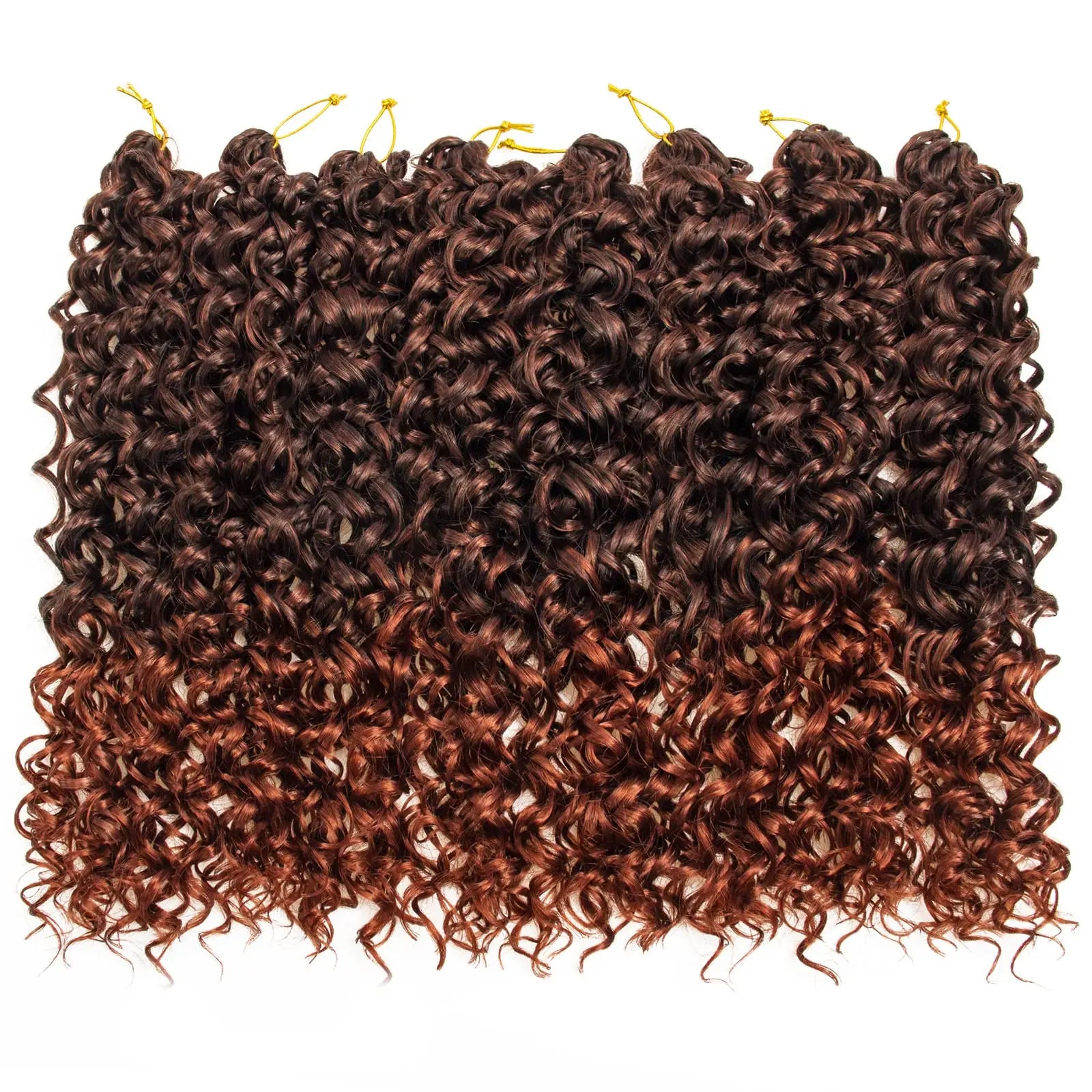 18"GoGo Curl Crochet hair for Black Women  Beach Curl Bohemian Crochet Braids  Deep Wave Braiding hair Extensions