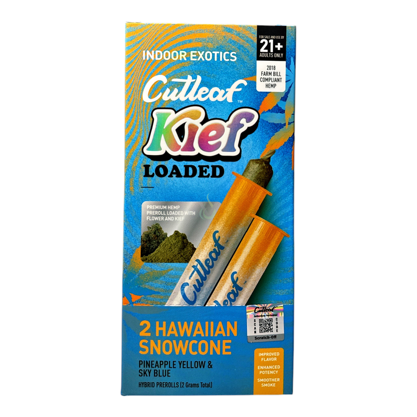 Cutleaf Kief Loaded THC-A Pre Rolls - (10 Count Displays)