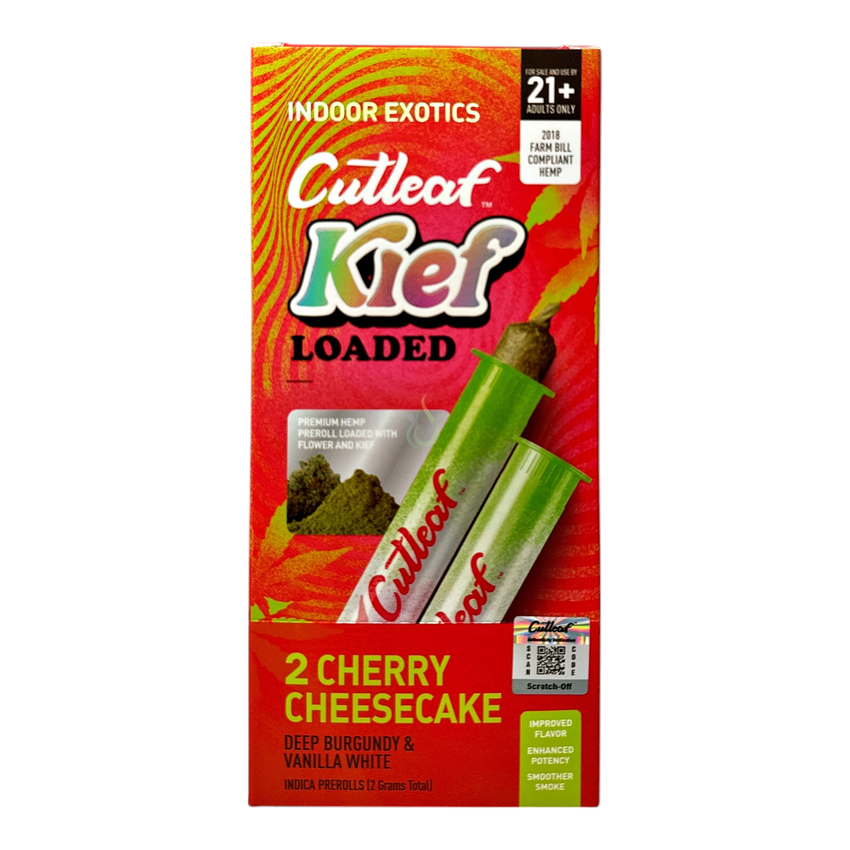 Cutleaf Kief Loaded THC-A Pre Rolls - (10 Count Displays)