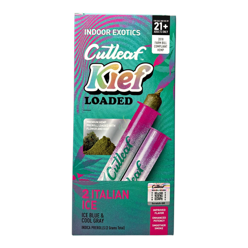 Cutleaf Kief Loaded THC-A Pre Rolls - (10 Count Displays)