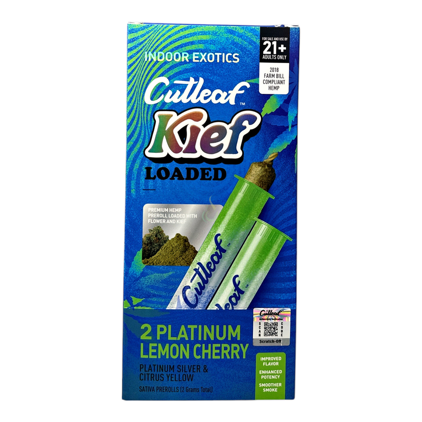 Cutleaf Kief Loaded THC-A Pre Rolls - (10 Count Displays)