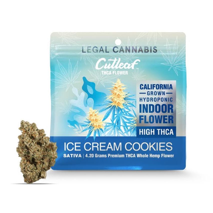 Cutleaf THCA Flower - 4.2g Per Pack - (10 Count Display)
