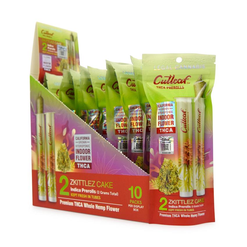 Cutleaf THCA Pre-Rolls - (10 Count Displays)
