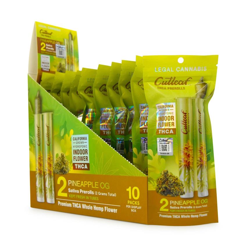 Cutleaf THCA Pre-Rolls - (10 Count Displays)