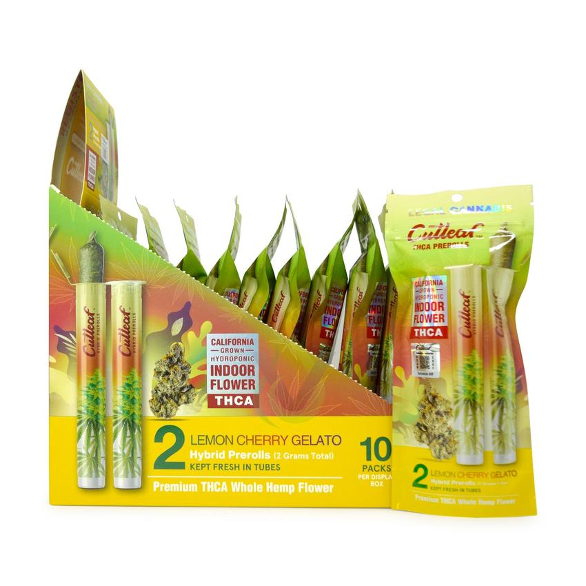 Cutleaf THCA Pre-Rolls - (10 Count Displays)