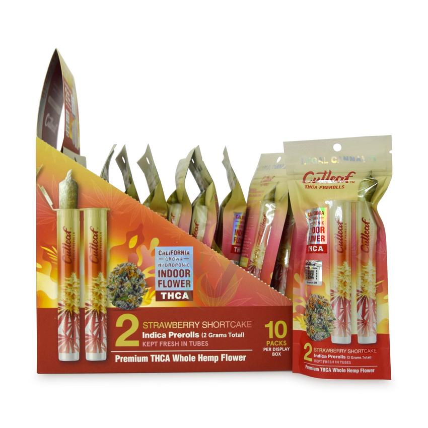 Cutleaf THCA Pre-Rolls - (10 Count Displays)